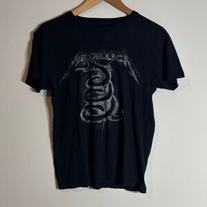 Metallica Snake Band Tee Medium